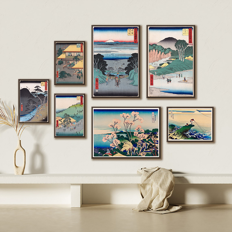 Japanese Lifestyle And Traditions - ญี่ปุ่นพิมพ์ Wall Art ภาพวาดผ้าใบโปสเตอร์ภาพผนังสําหรับห้องนั่งเล่นโปสเตอร์ญี่ปุ่นแบบดั้งเดิมภาพตกแต่ง